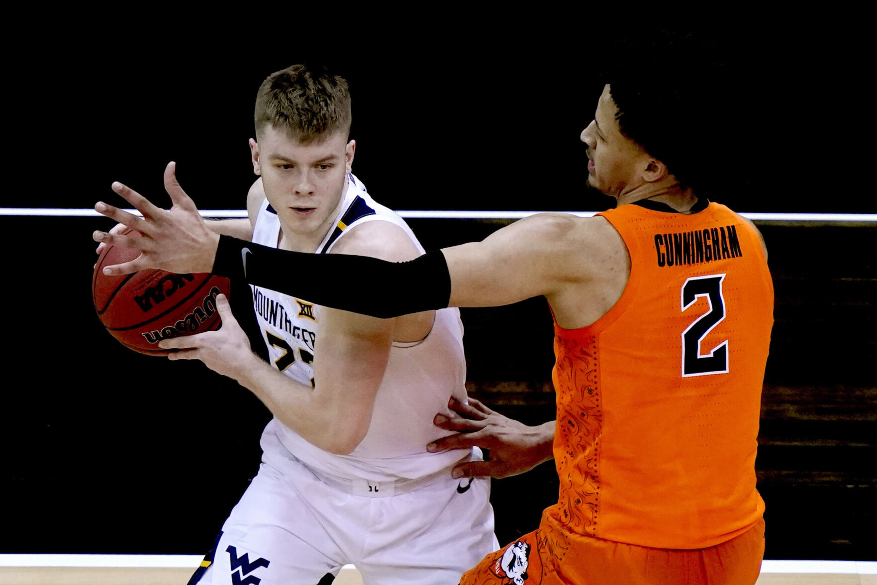 B12 Oklahoma St West Virginia Basketball